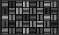 Wycieraczki - Inny WYCIERACZKA SCRAPE MAT PARKIET GREY 45-75 - miniaturka - grafika 1