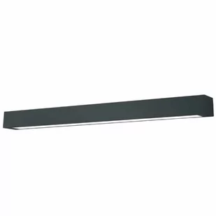 Light Prestige LAMPA sufitowa prostokątna OPRAWA łazienkowa LED 36W 3000K listwa IP44 czarna LP-7001/1C BK 120 36/3 - Lampy sufitowe - miniaturka - grafika 1