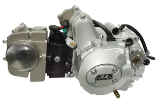 Silnik BTS poziomy 154FMH, 125cc 4T, 4-biegowy manual, srebrny - Części motocyklowe - miniaturka - grafika 5