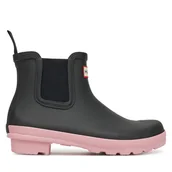 Kalosze damskie - Kalosze Hunter WFS2078RMA Czarny - miniaturka - grafika 1