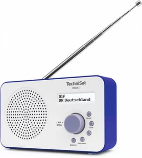 TechniSat TechniSat VIOLA 2 biało-niebieski (0001/3906) - Radia - miniaturka - grafika 1