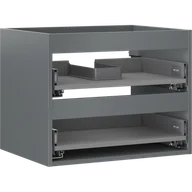 Szafki łazienkowe - Mexen Box-A korpus szafki podumywalkowej 60 cm, 2 szuflady, grafit mat - 91AX0-0600-470-2-66 - miniaturka - grafika 1