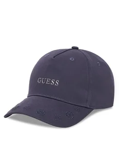Guess Czapka z daszkiem V5YZ01 WFKN0 Granatowy - Czapki damskie - miniaturka - grafika 1