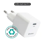 Ładowarki do telefonów - eSTUFF INFINITE USB-C Charger EU PD - miniaturka - grafika 1