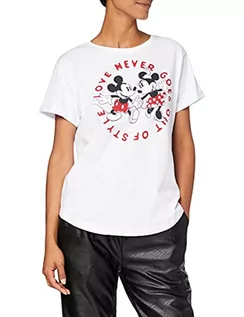 Koszulki i topy damskie - Disney Damska koszulka Love Never Goes Out of Style - grafika 1
