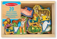 Zabawki kreatywne - Melissa&Doug Magnesy zwierzątka 000772104753 - miniaturka - grafika 1