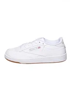 Trampki damskie - Reebok Skórzane sneakersy w kolorze białym - miniaturka - grafika 1