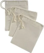 Przybory do gotowania - Kuchenprofi Woreczki na przyprawy, 3 szt., bawełna, 11 x 14 cm TEA / Kuchenprofi - miniaturka - grafika 1