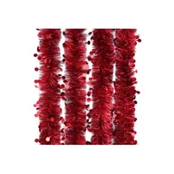 Ozdoby bożonarodzeniowe - Girlanda z aplikacjami czerwona Ø8 cm, 2 m - miniaturka - grafika 1