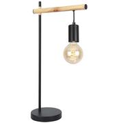 Lampy stojące - Candellux IZZY LAMPA GABINETOWA 1X60W E27 CZARNY 41-80042 - miniaturka - grafika 1