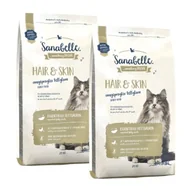 Mokra karma dla kotów - Sanabelle Hair&Skin 2x2 kg - miniaturka - grafika 1