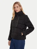 Kurtki damskie - Morgan Kurtka zimowa 252-GABEL Czarny Regular Fit - miniaturka - grafika 1