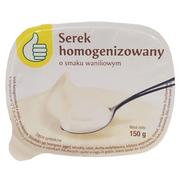 Kefiry, jogurty, maślanki - Auchan - Serek homogenizowany o smaku waniliowym - miniaturka - grafika 1