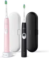 Szczoteczki elektryczne - Philips Sonicare ProtectiveClean 4300 HX6800/35 dwupak - miniaturka - grafika 1