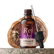 Witaminy i minerały - Ollywell Reishi (Lakownica żółtawa) Krople 30 ml - miniaturka - grafika 1
