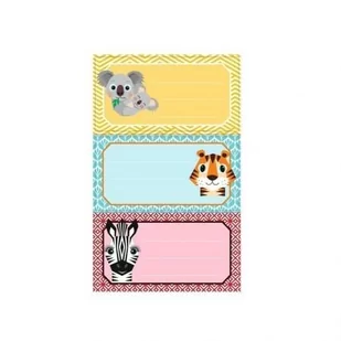 Herlitz Naklejki szkolne Cute Animals 3szt. - HERLITZ - Szkolne artykuły papiernicze - miniaturka - grafika 2