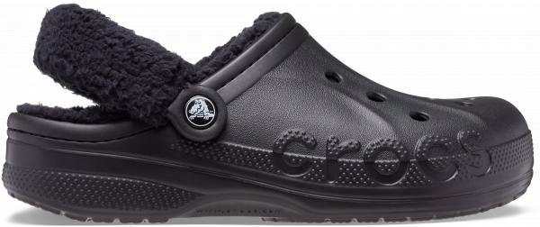 Męskie Ocieplane Buty Chodaki Crocs Baya Lined Fuzz 206633 Clog 43-44