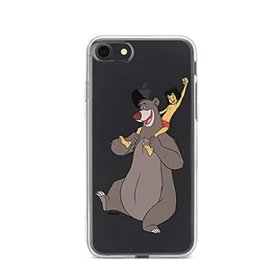 ERT GROUP etui na telefon Apple Iphone 7/8/ SE 2/ SE 3, case oryginalny i oficjalnie licencjonowany przez Disney, wzór Jungle Book 002, optymalnie dopasowane, plecki z TPU częściowo przeźroczyste - Etui i futerały do telefonów - miniaturka - grafika 1