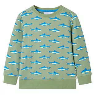 Bluza dziecięca, jasne khaki, 104 - Bluzy dla dziewczynek - miniaturka - grafika 1
