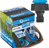 Inne akcesoria do nawadniania - Przyłącze na kran 3/4" z redukcją 1/2" SKY-LINE – kartonik wystawowy 30/240 - miniaturka - grafika 1