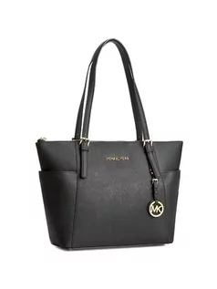 Torebki damskie - Michael Kors MICHAEL Torebka Jet Set Item 30F2GTTT8L Czarny - grafika 1