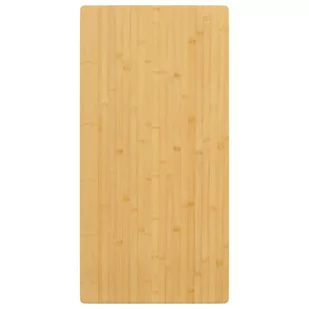 Blat do stołu, 50x100x2,5 cm, bambusowy Lumarko! - Meble modułowe i akcesoria - miniaturka - grafika 1