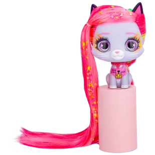 VIP Pets Cats Kotek z włosami do stylizacji Figurka Kitty - Figurki dla dzieci - miniaturka - grafika 3