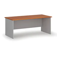 Biurka - Biurko proste PRIMO GRAY, 1800 x 800 mm, szary/czereśnia - miniaturka - grafika 1