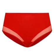 Majtki damskie - Majtki bawełniane z wysokim stanem Filly czerwone, Teyli - miniaturka - grafika 1