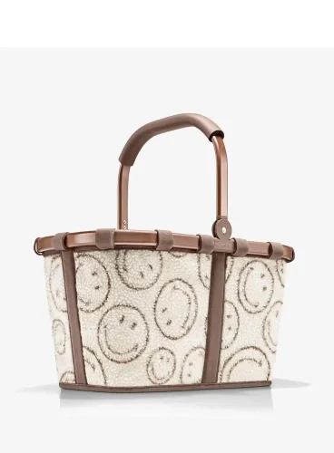 Koszyk na zakupy plażę Reisenthel Carrybag - smiley ® teddy chocolate