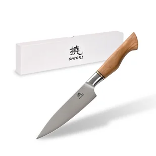 Shiori 撓  Shibuki Murō - nóż uniwersalny ze stali sandvik 14C28N - Noże kuchenne - miniaturka - grafika 1