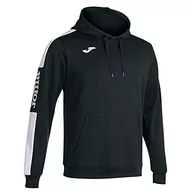 Bluzy męskie - Joma Męska bluza z kapturem Championship IV, czarno-biały, XXXXXXS - miniaturka - grafika 1