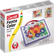Układanki dla dzieci - Quercetti FANTACOLOR MOZAIKA 10mm 150szt (0922) - miniaturka - grafika 1