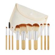 Pędzle do makijażu - TOOLS FOR BEAUTY TOOLS FOR BEAUTY Podróżny zestaw 10 pędzli do makijażu 0000056194 - miniaturka - grafika 1