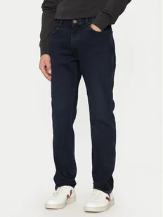 Wrangler Jeansy River 112356837 Granatowy Tapered Fit - Spodnie męskie - miniaturka - grafika 1