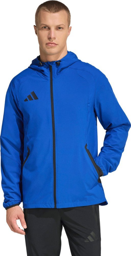 Kurtka męska Adidas Kurtka męska adidas Tiro 26 Travel Windbreaker niebieska KD3335 XL