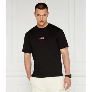 HUGO T-shirt Diqitee | Comfort fit - Koszulki męskie - miniaturka - grafika 1