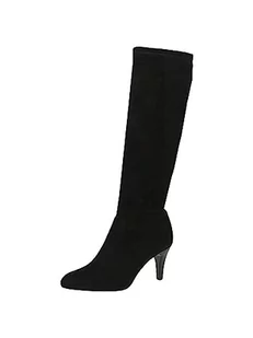 CAPRICE Damskie kozaki 9-25524-41 G szerokość, Black Met Comb, 37 EU - Kozaki damskie - miniaturka - grafika 1