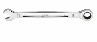 Milwaukee klucz płasko-oczkowy 11 mm z grzechotką Max Bite 4932471504 - Klucze i nasadki - miniaturka - grafika 1