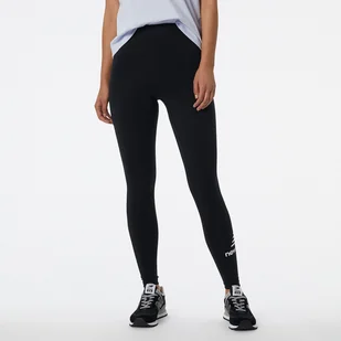 Damskie Spodnie NEW BALANCE NB ESSENTIALS STACKED LEGGING NBWP21509BK – Czarny - Spodnie damskie - miniaturka - grafika 1