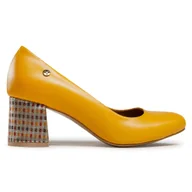 Czółenka - Czółenka Maciejka 03356-07/00-1 Żółty - miniaturka - grafika 1