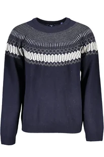 NIEBIESKI SWETER MĘSKI GANT - Swetry męskie - miniaturka - grafika 1