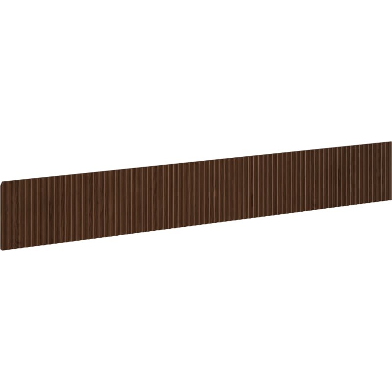 Mexen Rivel front ryflowany do korpusu szafki łazienkowej 140 x 20 cm, orzech - 91A20-1400-235-1-86