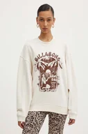 Bluzy damskie - Billabong bluza ALOHA damska kolor beżowy z aplikacją EBJFT00128 - miniaturka - grafika 1