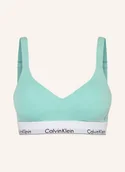 Biustonosze - Calvin Klein Biustonosz Push-Up Icon Cotton Modal gruen - miniaturka - grafika 1