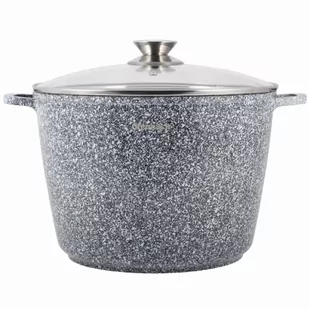 Solidny kocioł garnek granitowy z pokrywką 6,2L - Garnki - miniaturka - grafika 1