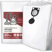 Worki do odkurzaczy - 20x Worek do Odkurzacza Metabo Asr 35 H Acp Syntetyczny Pojemny Mocny G9 - miniaturka - grafika 1