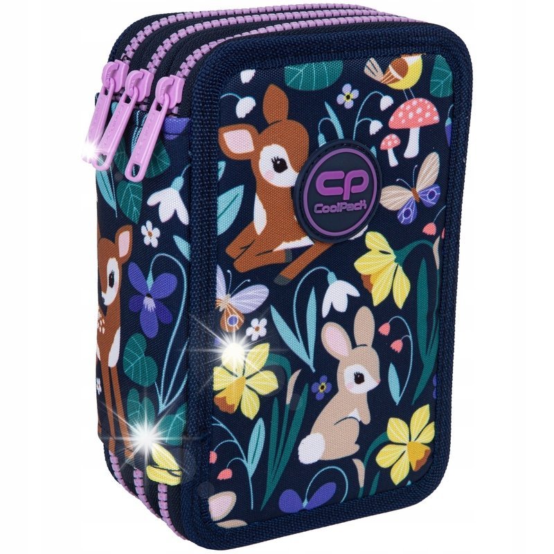 Coolpack Jumper 3 Piórnik Potrójny Z Wyposażeniem Oh My Deer F067664