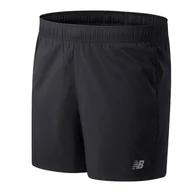 Spodenki męskie - Spodenki męskie New Balance MS11200BK  czarne - miniaturka - grafika 1