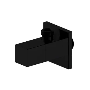 Zawór kątowy 1/2 x 3/4" czarny AGORA 5907732093216 - Zawory i kraniki - miniaturka - grafika 1